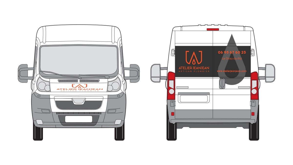 flocage camion artisan montpellier